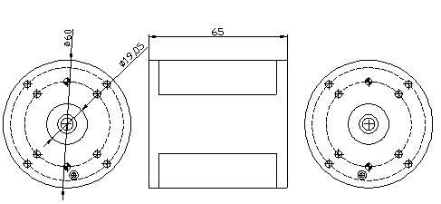 Ku波段180°移相器（A型）