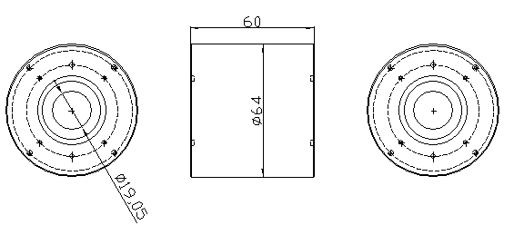 Ku波段180º移相器（C型）